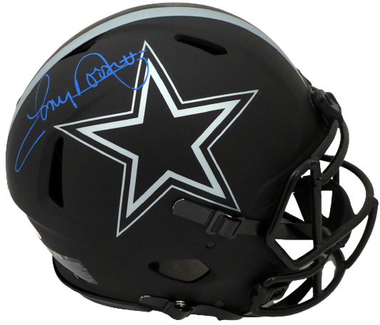 TONY DORSETT DALLAS COWBOYS AUTOGRAPHED ECLIPSE COWBOYS FULL SIZE AUTH HELMET BECKETT 185838