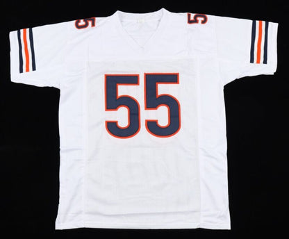 LANCE BRIGGS SIGNED AUTOGRAPHED CHICAGO BEARS CUSTOM JERSEY BECKETT COA