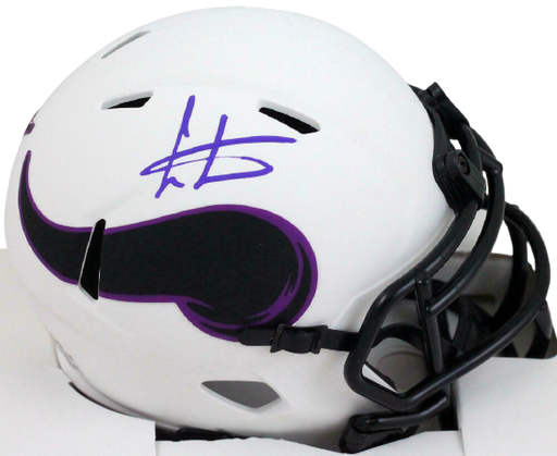 Autographed Cris Carter Mini Helmet - Psa dna