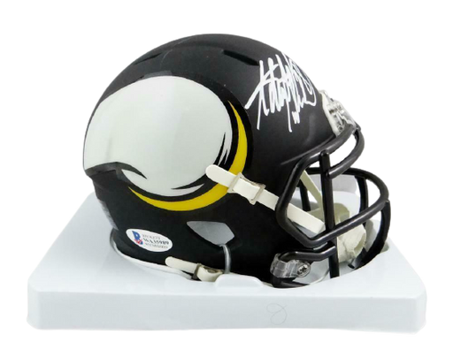 Adrian Peterson Minnesota Vikings Signed AMP Mini Helmet - (BAS COA), , 