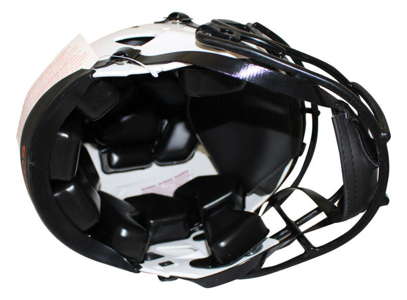 Champ Bailey Autographed Denver Broncos Authentic Lunar Helmet Beckett 36279