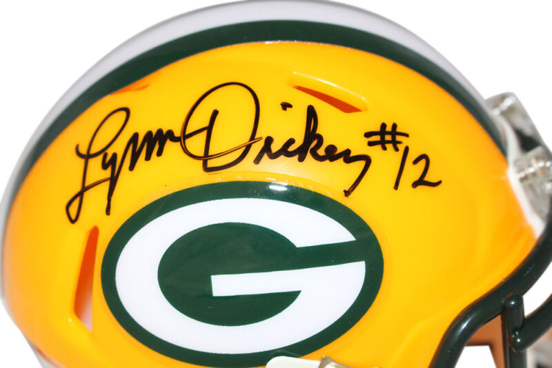 Lynn Dickey Autographed/Signed Green Bay Packers Mini Helmet Beckett 41007