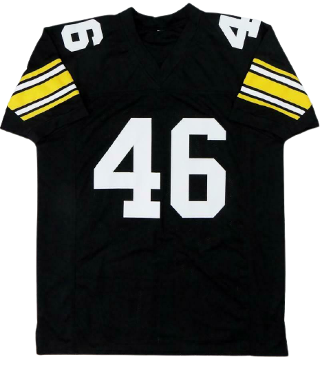 George Kittle Autographed Signed Black College Style Jersey - Beckett W  Hologram A4