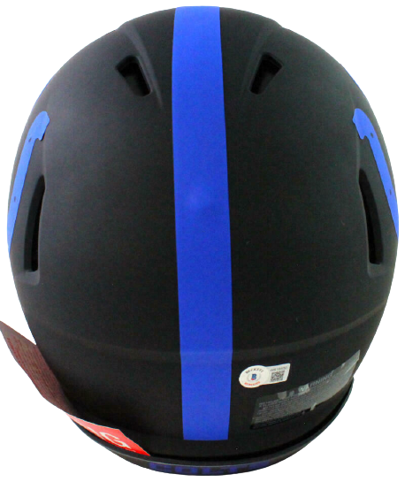 Marshall Faulk Indianapolis Colts Authentic Eclipse F/S Helmet w/ HOF BAS COA (Baltimore)