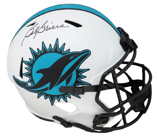 Autographed Miami Dolphins Bob Griese Fanatics Authentic Riddell Lunar  Eclipse Alternate Speed Replica Helmet