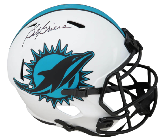 Bob Griese Miami Dolphins Signed Lunar Eclipse Riddell F/S Speed Rep Helmet (SCHWARTZ)