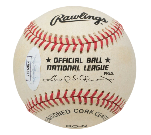 Bob Gibson St. Louis Cardinals Signed National League Baseball HOF 81 (JSA COA)