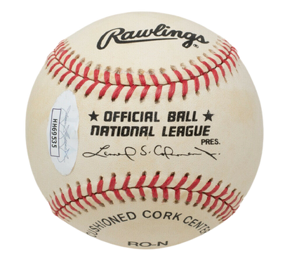 Bob Gibson St. Louis Cardinals Signed National League Baseball HOF 81 (JSA COA)