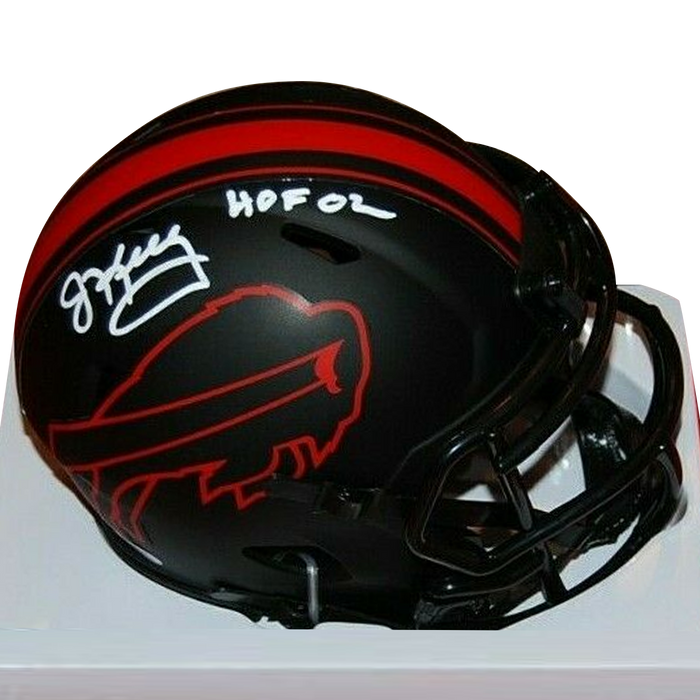 Jim Kelly Buffalo Bills signed Eclipse Mini Helmet (BAS COA)