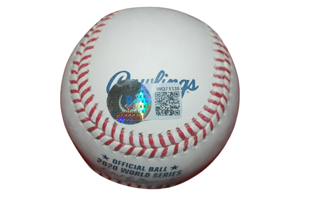 Walker Buehler Los Angeles Dodgers Signed MLB Baseball BAS COA (Brooklyn)