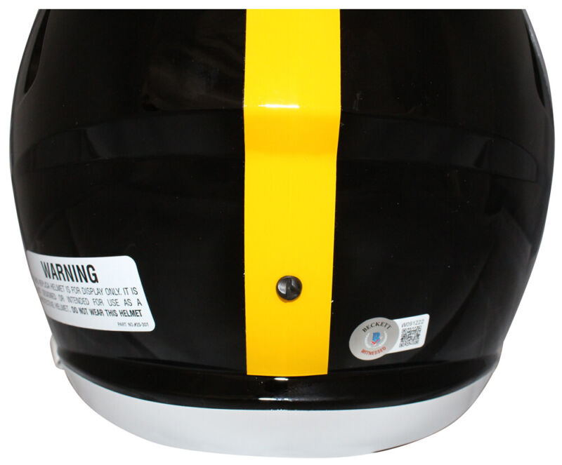 Hines Ward Autographed Pittsburgh Steelers F/S Helmet Beckett 40593