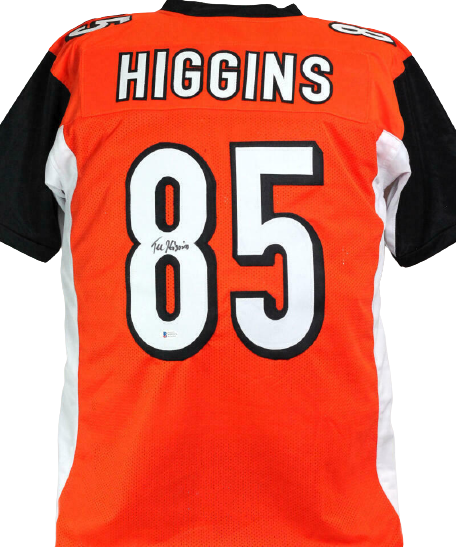 Tee Higgins Signed Cincinnati Bengals White Jersey (JSA COA