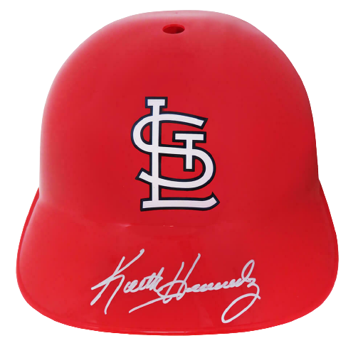 Keith Hernandez St. Louis Cardinals Signed Rep Souvenir Batting Helmet (SCHWARTZ)