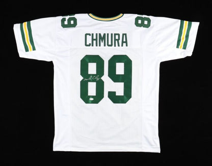 MARK CHMURA SIGNED AUTOGRAPHED GREEN BAY PACKERS CUSTOM JERSEY BECKETT COA