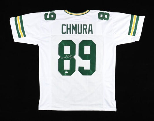 MARK CHMURA SIGNED AUTOGRAPHED GREEN BAY PACKERS CUSTOM JERSEY BECKETT COA