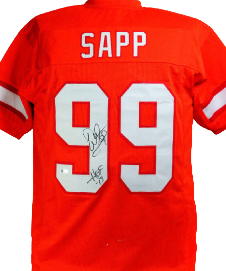 Warren sapp hot sale autographed jersey