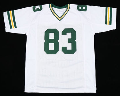 MARQUEZ VALDES-SCANTLING SIGNED AUTOGRAPHED GREEN BAY PACKERS JERSEY BECKETT COA