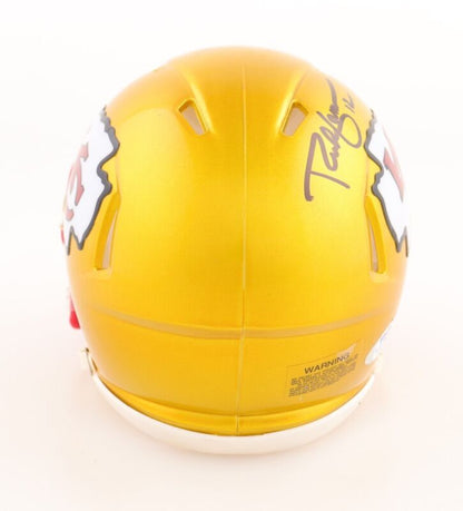 RICH GANNON SIGNED AUTOGRAPHED KANSAS CITY CHIEFS FLASH MINI HELMET PSA COA