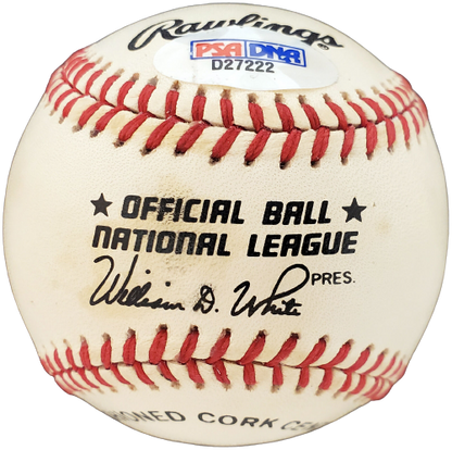 Eddie Sawyer Los Angeles Dodgers Signed NL Baseball, Reds #D27222 PSA/DNA COA (Brooklyn)