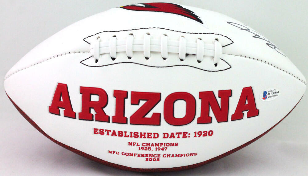 Kyler Murray Arizona Cardinals Signed Logo Football (BAS COA)