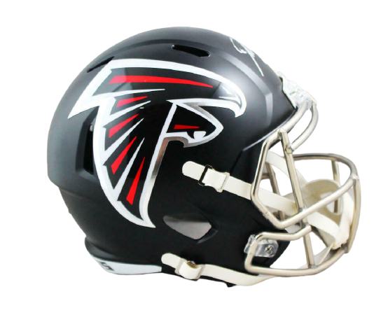 Deion Sanders Atlanta Falcons Signed Full-sized 2020 Speed Helmet (BAS COA)