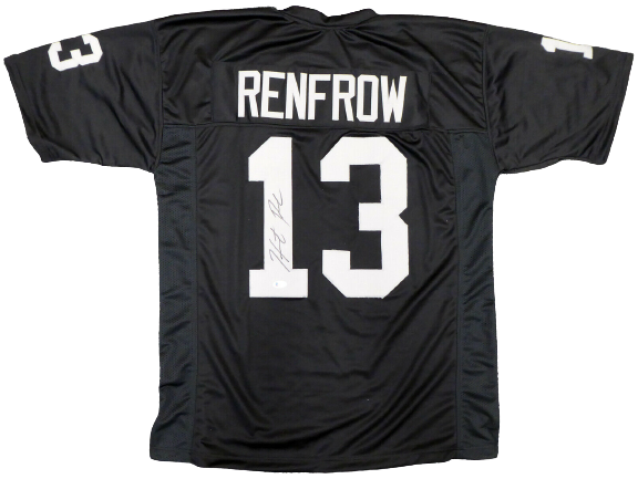 Hunter Renfrow Las Vegas Raiders Signed Black Jersey (BAS COA)