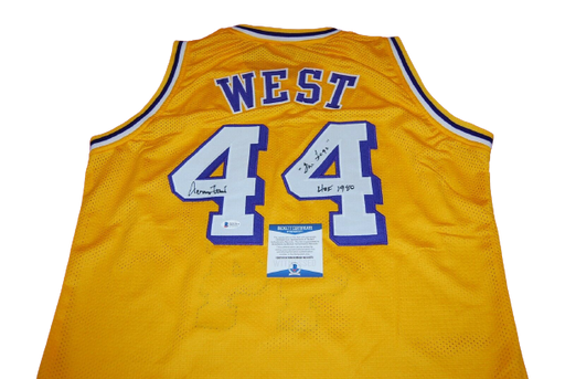 JERRY WEST Los Angeles Lakers signed 11X14 photo The Logo