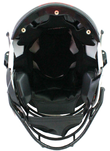 Mike Alstott Tampa Bay Buccaneers Signed SpeedFlex Lunar FS Helmet SB (BAS COA)