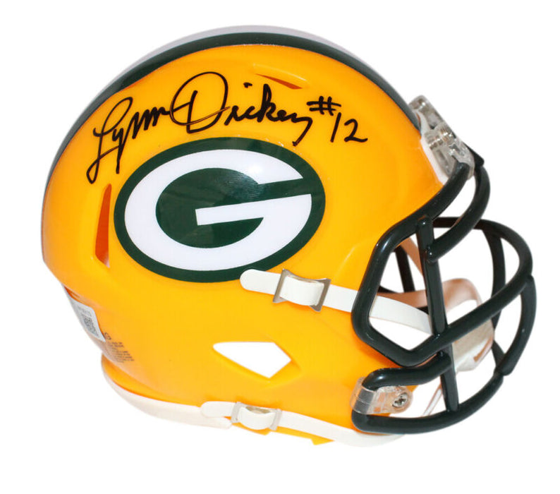 Lynn Dickey Autographed/Signed Green Bay Packers Mini Helmet Beckett 41007