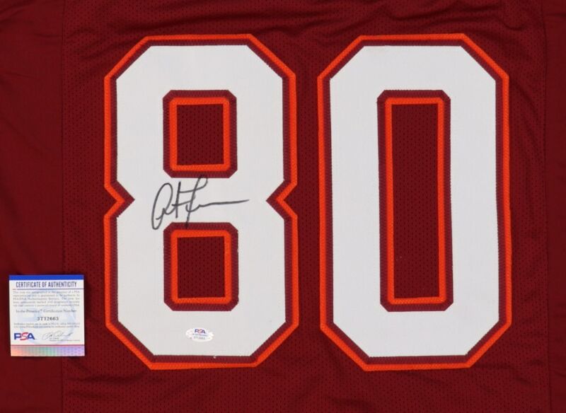 ANTONIO FREEMAN SIGNED AUTOGRAPHED VIRGINIA TECH HOKIES CUSTOM JERSEY PSA COA