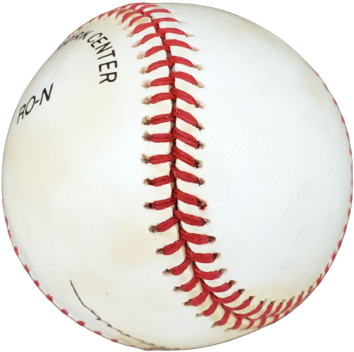 Garvin Wes Hamner Philadelphia Phillies Signed NL Baseball #D19409 (PSA/DNA COA)