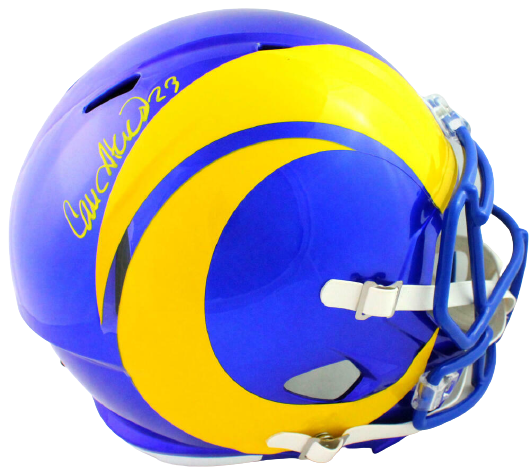 Cam Akers Los Angeles Rams Signed F/S 2020 Speed Helmet (BAS COA)