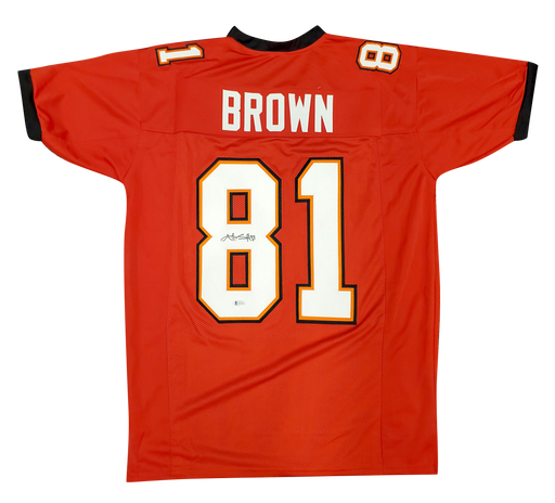 ANTONIO BROWN TAMPA BAY BUCCANEERS SIGNED RED JERSEY BAS COA Ultimate Autographs