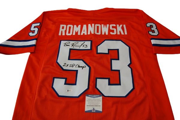 Romanowski's Official Denver Broncos Signed Jersey - CharityStars