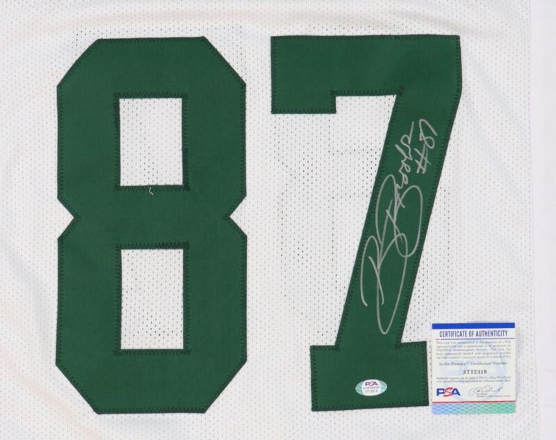 ROBERT BROOKS SIGNED AUTOGRAPHED GREEN BAY PACKERS CUSTOM JERSEY PSA COA