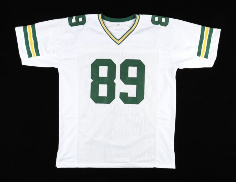 MARK CHMURA SIGNED AUTOGRAPHED GREEN BAY PACKERS CUSTOM JERSEY BECKETT COA