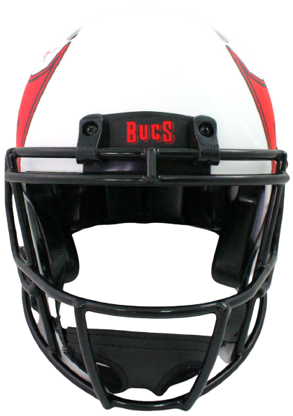 Mike Alstott Tampa Bay Buccaneers Signed Authentic Lunar Speed F/S Helmet SB (BAS COA)