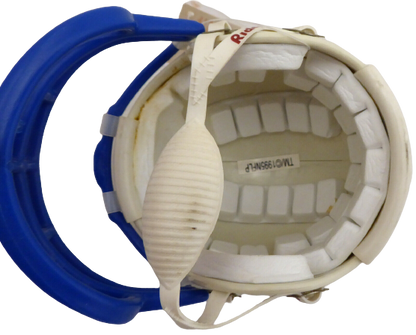 Johnny Unitas Baltimore Colts Signed Mini Helmet "HOF 1979" Light A34656 BAS COA (Indianapolis)