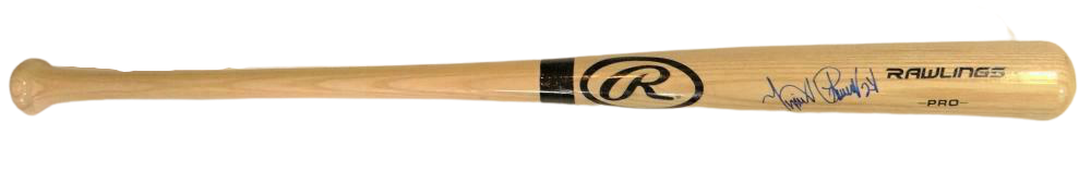 Miguel Cabrera Detroit Tigers Autographed Blonde Baseball Bat - (JSA COA)