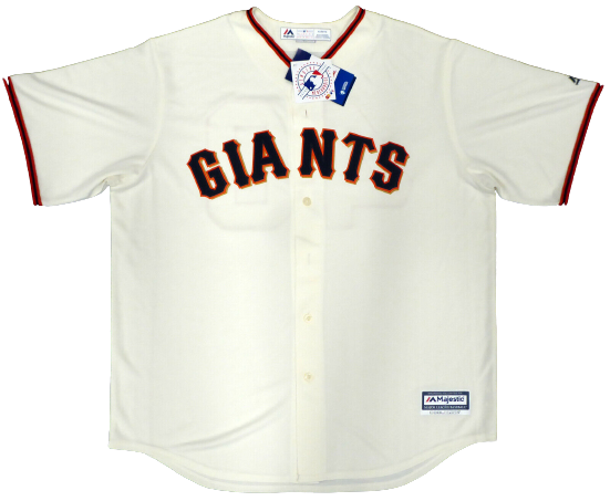 Madison Bumgarner San Francisco Giants Signed Cream Majestic Jersey XL 185700 (BAS COA)