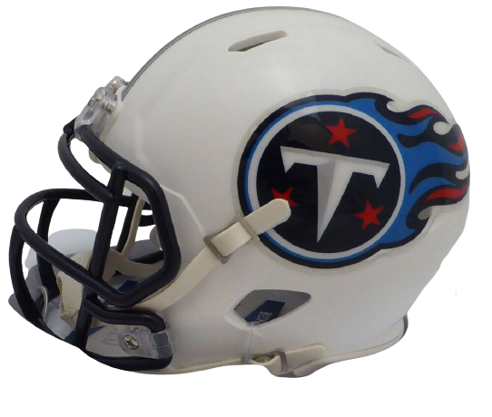 Marcus Mariota Tennessee Titans Signed Speed Mini Helmet Smudged K13709 (BAS COA)