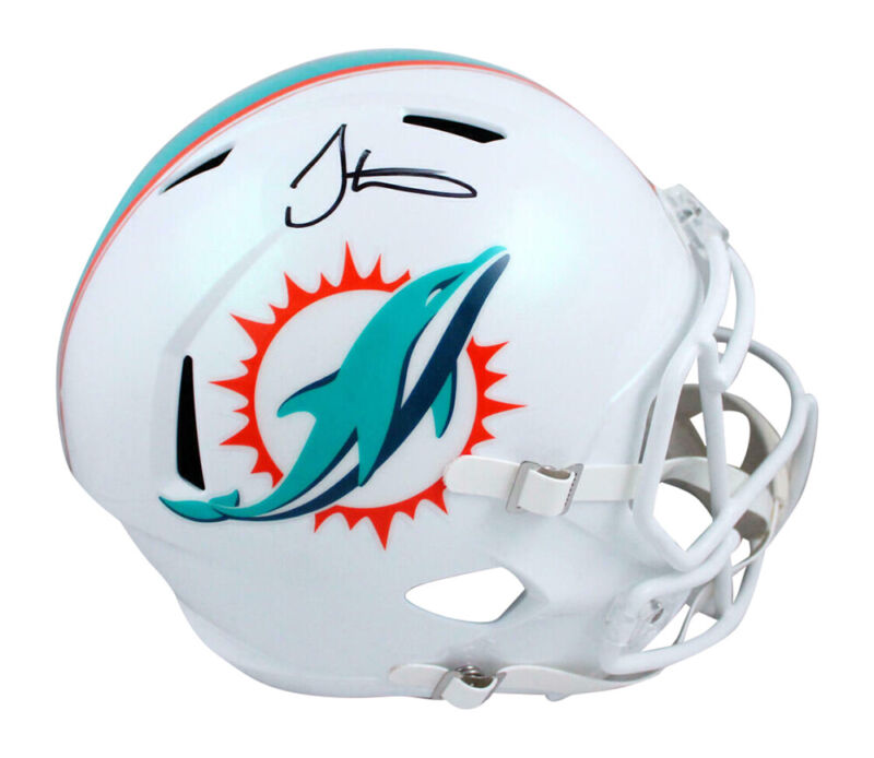 Tyreek Hill Autographed/Signed Miami Dolphins F/S Speed Helmet Beckett 37292