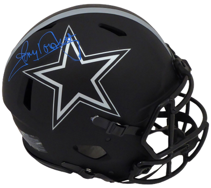 Tony Dorsett Dallas Cowboys Autographed Cowboys Eclipse Full Size Helmet WE12149 (BAS COA)