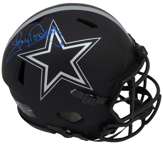 Tony Dorsett Dallas Cowboys Autographed Cowboys Eclipse Full Size Helmet WE12149 (BAS COA)
