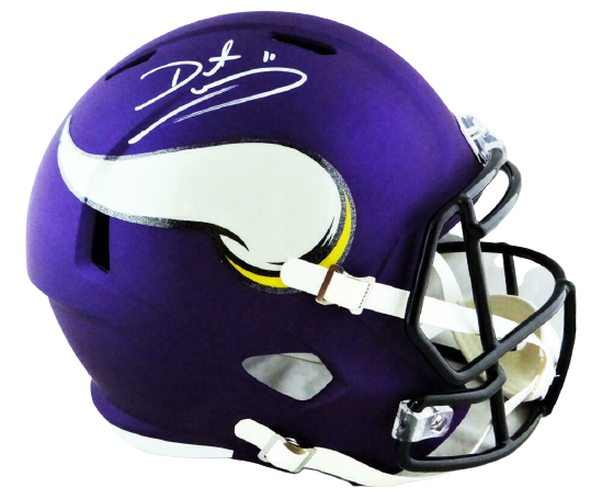 Daunte Culpepper Minnesota Vikings Signed F/S Speed Helmet - (JSA COA)