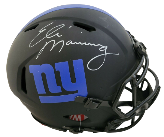 Eli Manning New York Giants Signed New York Giants Full-sized Eclipse Speed Authentic Helmet (FAN COA)