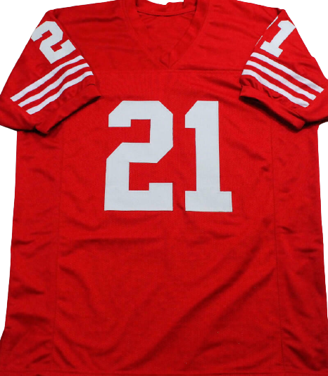 Frank Gore San Francisco 49ers custom Jersey autograph JSA Black