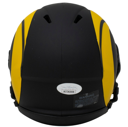 Aaron Donald Los Angeles Rams Signed Mini Speed Replica Eclipse Helmet (JSA COA), , 