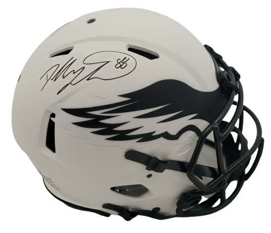 DeVonta Smith Autographed Philadelphia Eagles Eclipse Black Full