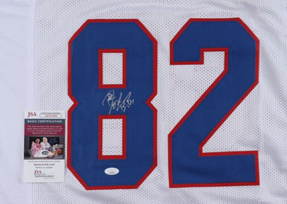 DON BEEBE SIGNED AUTOGRAPHED BUFFALO BILLS CUSTOM JERSEY JSA COA